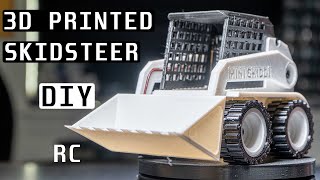 3D Printed RC SkidSteer