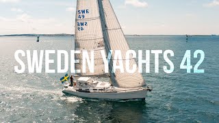 Sweden Yachts 42 - TEST SAILING and walk-through