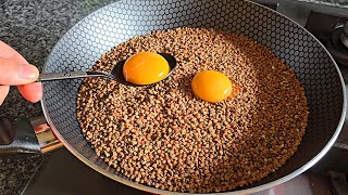 If you have eggs and buckwheat, be sure to cook it for breakfast! Easy recipe