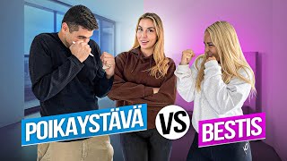 POIKAYSTÄVÄ VS BESTIS HAASTE - kumpi tuntee mut paremmin? 🤔😂