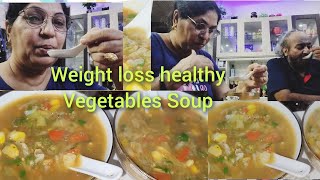 ਸਰਦੀਆਂ ਸ਼ੁਰੂ  Healthy Vegetables Soup for Weight loss🍲noDinner only soup