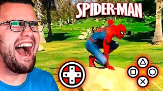 Reacting to SPIDERMAN PS4 Comes to LIFE