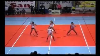 Red Passion Fly Cheerleaders l Derventa Nektar futsal 2015 - Animals / Ni***s in Paris