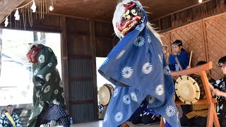 お獅子、狐、ひょっとこ...次々と出てきた！東京都日の出町 平井まつり