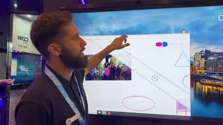 Avocor F Series Demo at ISE 19