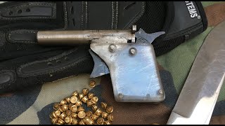 Home made 22 singleshot pistol