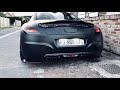 Peugeot RCZ 2l HDI stage 2 sound exhaust