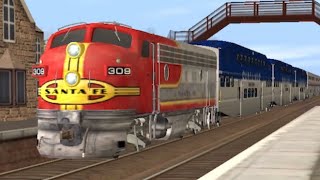 ATSF F7A 309 on the Surfliner [Trainz Driver 2]