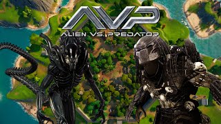 What Happens if Boss Predator Meets Alien in Fortnite Season 5?! | Challenge!