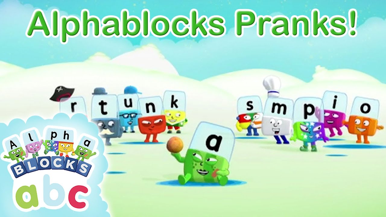 @officialalphablocks - Alphablocks Pranks! | April Fools Day | Learn To ...