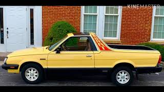 Charming Classic Cars | The Bright 1984 Subaru Brat GL  1.8L