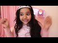 شفا تطلب من أمها مكياج shfa pretend play girl makup