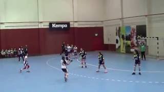 HANDBALL FEMENINO NVA ESTRELLA vs CERRO PORTEÑO SUB 12 INFANTIL Dom. 12 junio 2016 . ref. '0523