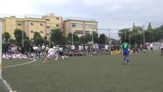 さざんかカップ2015 J2東京ヴェルディ（渋谷、澤井選手）Tokyo Verdy vs 和田ブルドッグ（U12てっちゃん他） 　さざんかカップ2015 　Jリーガーvs小学生！！