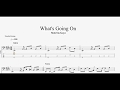 Marvin Gaye - What's Going On (bass tab)