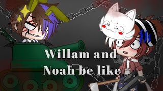 What happens if you leave William and Noah alone at home || Short skit || Original || FNAF