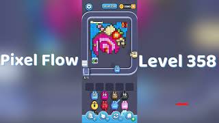 🎮 Pixel Flow Level 358 Walkthrough | Go Answer 🧩✨