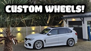 X5M COMPETITION GETS CUSTOM MADE WHEELS!!