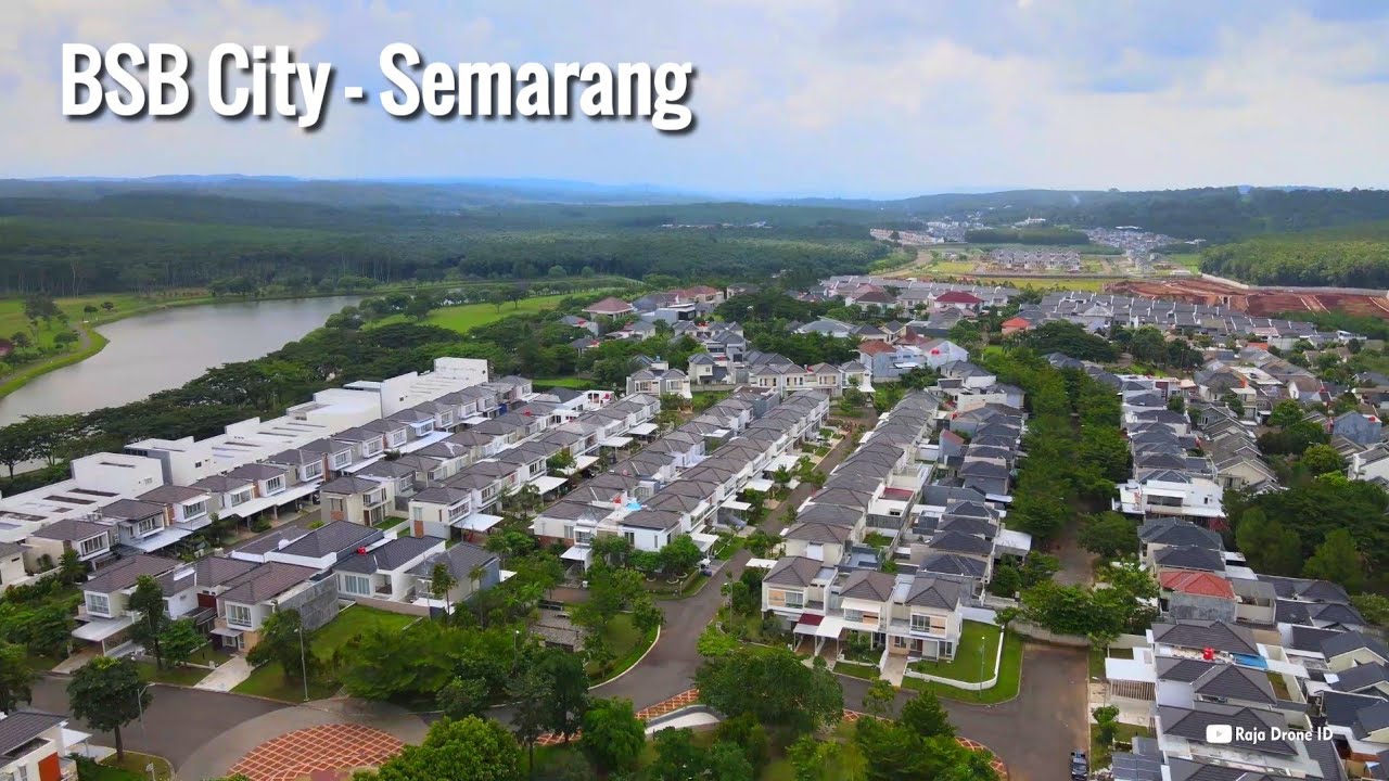 BSB City Semarang, Drone View 2020 - YouTube