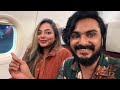 babe first time in flight ✈️ അവൾ ആത്യമായി കയറിയപ്പോൾ🔥international trip l unboxingdude l