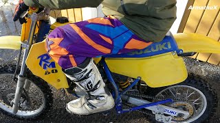 Suzuki RM80 2-Stroke - First Test Ride