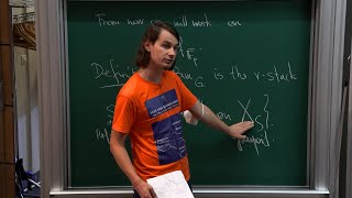 Peter Scholze - 1/3 The Langlands Program and the Moduli of Bundles on the Curve