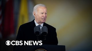 Biden says the U.S. and NATO will continue to support Ukraine