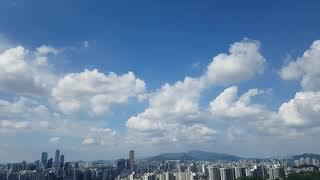 하루 3분 하늘보기 2020.08.22 서울 하늘 seoul sky, korea