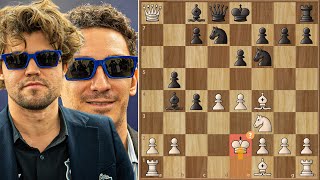 Who Does This?? || Magnus Carlsen vs Fabiano Caruana || Clutch Chess 2025