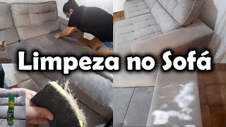 LIMPEZA NO SOFÁ SEM ESFORÇO / ESPUMA MÁGICA