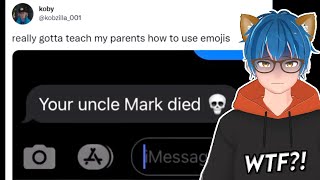 Parents doing emojis wrong | Matt Rose React