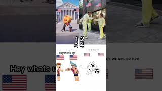 Nutshell animations:GREETINGS! (Animation meme) original vs Remake Compilation #shorts #onepiece