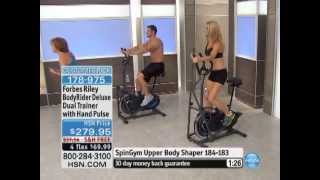 Forbes Riley BodyRider Deluxe Dual Trainer with Hand Pulse