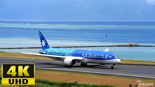 October 24, 2018 : Boeing 789 reg F-OMUA was seen landing at Tahiti Int'l