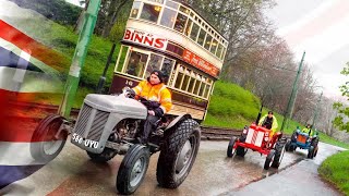 Vintage TRACTORS at Beamish open air Museum 2023! #vintagetractors