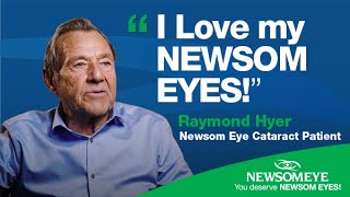 Tampa Business Owner Raymond Hyer Gains  Clear Vision with Light Adjustable Lens at Newsom Eye