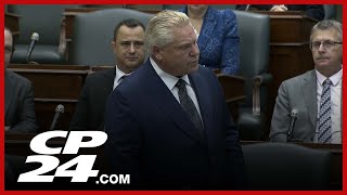 Ford makes statement on Israel-Hamas war in legislature