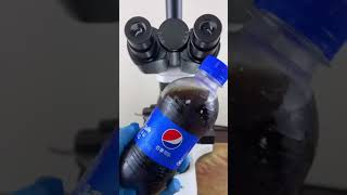 Drop of pepsi under microscope#shares #awareness #subscribetomychannel