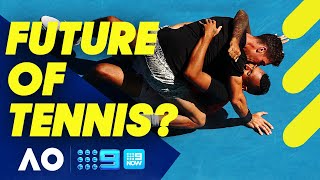 Crowd lap up Kyrgios and Kokkinakis after they book doubles final spot | Australian Open 2022
