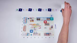 KUBO Coding Math: Solve equations with three operators and practice smaller or greater than