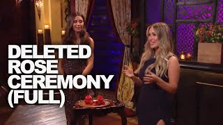 Bachelorette - Rose Ceremony FULL DELETED Scene - Fans Annoyed With Production!