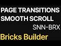 Page Transitions and Smooth Scroll - SNN-BRX 0.276