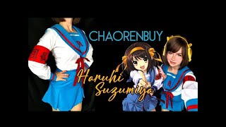 Chaorenbuy Unboxing: Asahina Mikuru Costume Cosplay Review