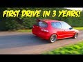 HITTING VTEC FOR THE FIRST TIME!! Honda Civic EG6 First Drive in 3 YEARS!