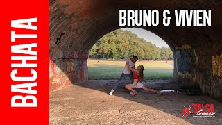 SP-UK | Bruno & Vivien - Dancing an outdoor Bachata Sensual Demo near River Trent