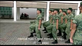 Drill Video - Hentak Kaki Cepat Hentak + Maju