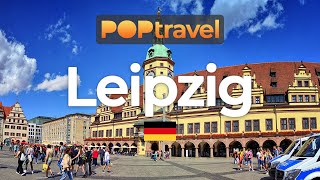 LEIPZIG , Germany 🇩🇪 - Summer Walk - 4K 60fps (UHD)