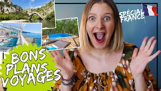 Bons Plans Voyages 🏖 ⚓: les meilleurs prix pour partir en France ce mois d'aout ! 🇫🇷