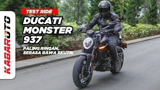 Test Ride Ducati Monster 937, Paling Ringan! Serasa Bawa Skutik