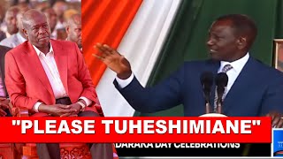 Listen to what Ruto told DP Gachagua face to face in Bungoma infront of all governors and Kenyans!
